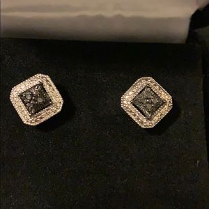 Kay Jewelers Diamond Chip Square Studs